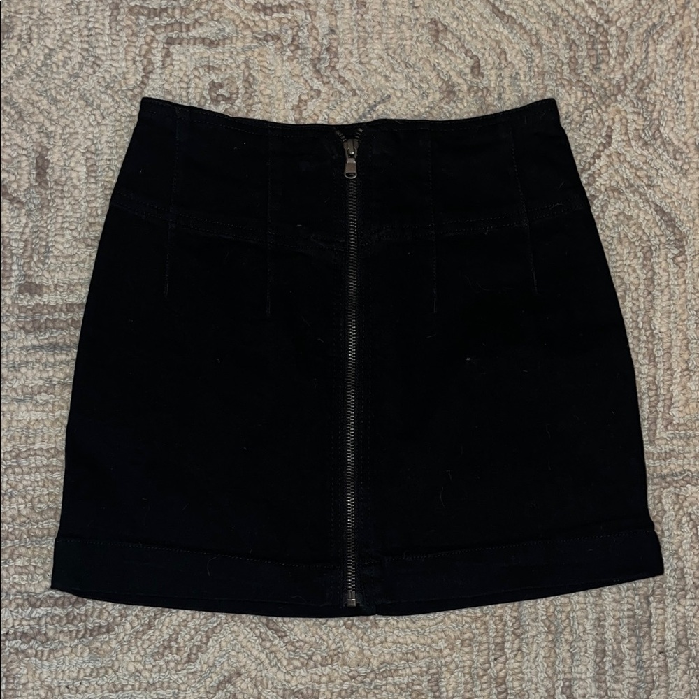 Free People black skirt